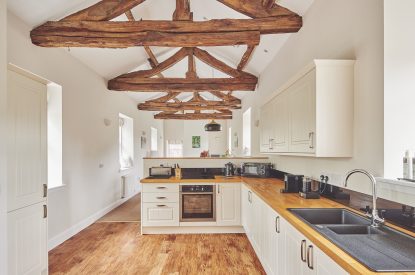 The kitchen at Gardeners Cottage, Cumbria