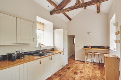 The kitchen at Gardeners Cottage, Cumbria