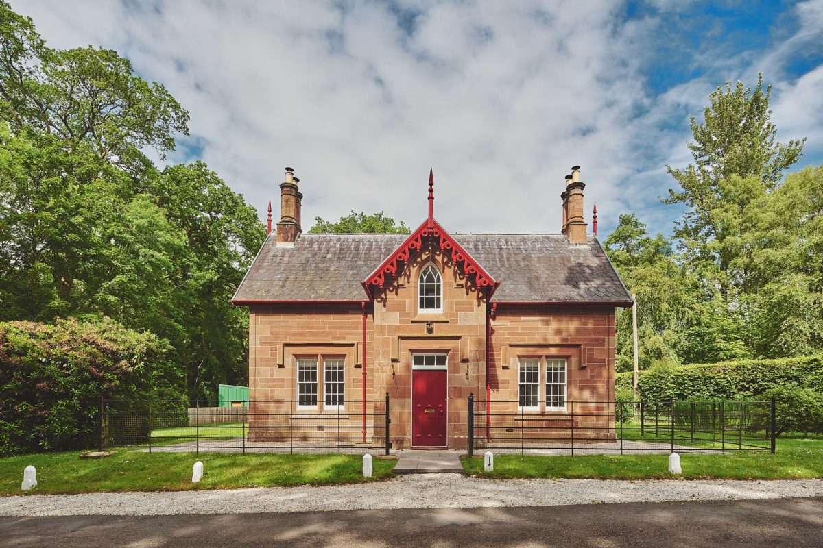 The exterior of Middle Lodge, Cumbria