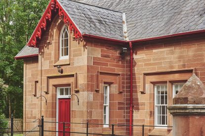 The exterior of Middle Lodge, Cumbria