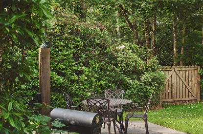 The garden at Middle Lodge, Cumbria