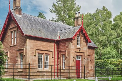 The exterior of Middle Lodge, Cumbria