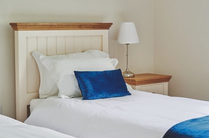 A bedroom at Middle Lodge, Cumbria