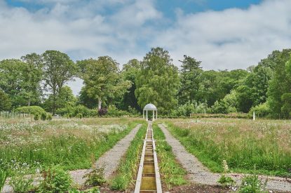 The gardens at Middle Lodge, Cumbria