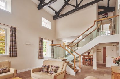 The living room at Sir Walter Scott, Cumbria