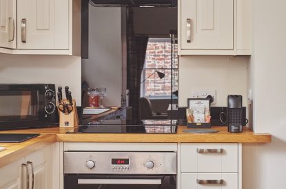 The kitchen at Sir Walter Scott, Cumbria