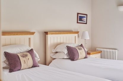 A bedroom at Sir Walter Scott, Cumbria