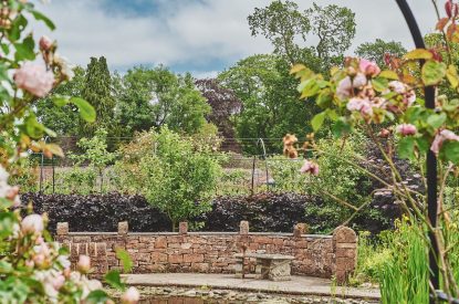 The gardens at Sir Walter Scott, Cumbria