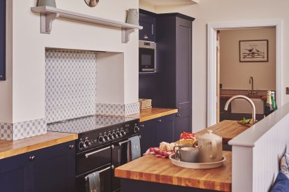 The kitchen at Upper Tumble Cottage, Shropshire Hills