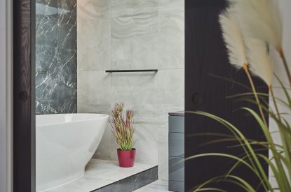 A bathroom at Reservoir View, Somerset