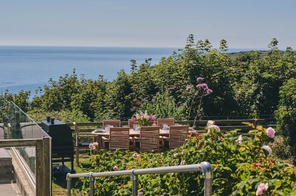 The garden at Beach View, Pembrokeshire