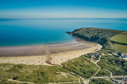 The beach at Beach View, Pembrokeshire