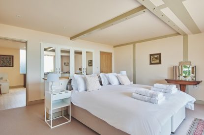 A bedroom at Beach View, Pembrokeshire