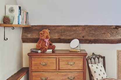 A bedroom at Ridge Farmhouse, Herefordshire