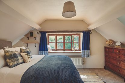 A bedroom at Ridge Farmhouse, Herefordshire