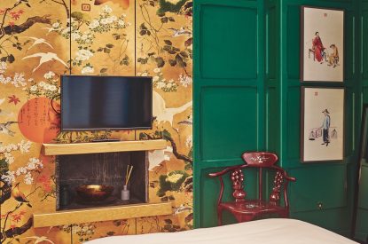 The Smart TV at Muscari Cottage, Vale of Glamorgan