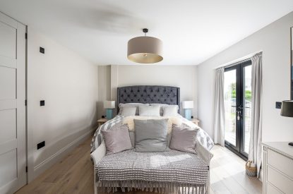 A bedroom at The Bay at Beadnell, Northumberland