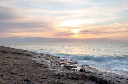 The beach near to Sandy Toes, Northumberland