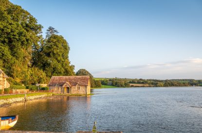 The river at Cornish Castle, Cornwall
