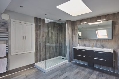 A bathroom at Oakfield, Somerset