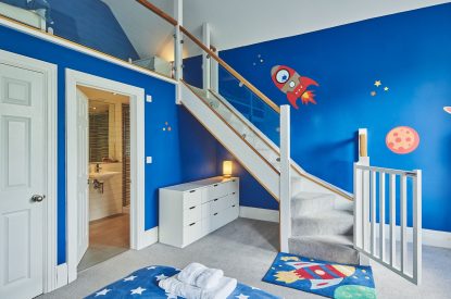 A children's bedroom at Oakfield, Somerset