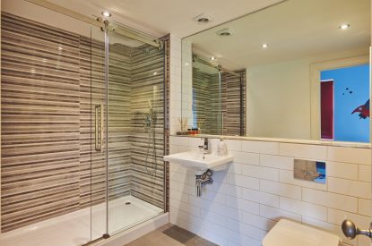 A bathroom at Oakfield, Somerset