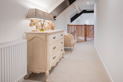 The first floor landing at Rose Walls, Lake District