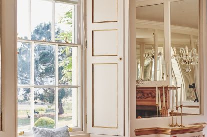 A dining room at Queen Anne Estate, Vale of Glamorgan
