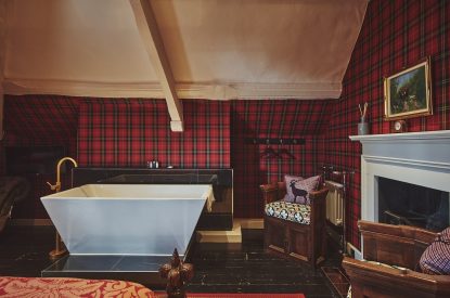 A bedroom at Queen Anne Estate, Vale of Glamorgan