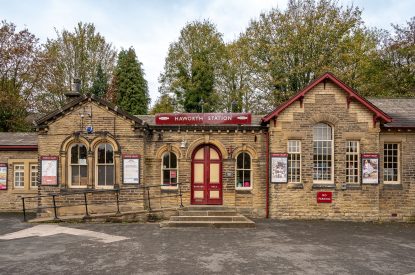 The train station near to The Lee, Yorkshire