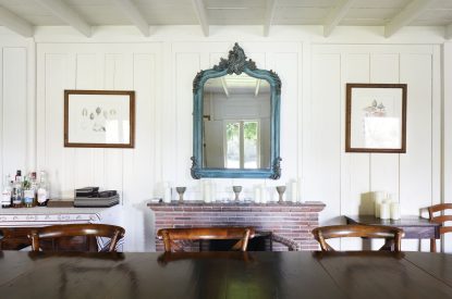 The dining room at Riverside View, Chiltern Hills