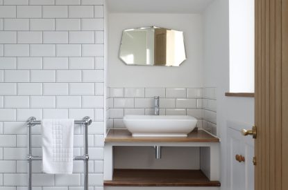 A bathroom at Riverside View, Chiltern Hills