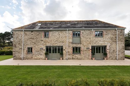 The exterior of Padstone Manor, Cornwall