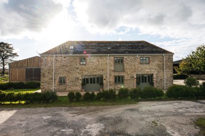 The exterior of Padstone Manor, Cornwall