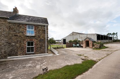 The exterior of The Nooke, Cornwall