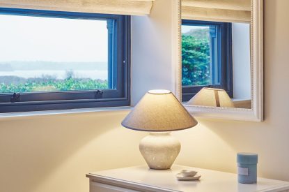 A bedroom at Ty Alice, Gower