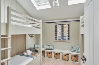 A bedroom at Ty Florence, Gower