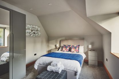 A double bedroom at Woodland House, Worcestershire