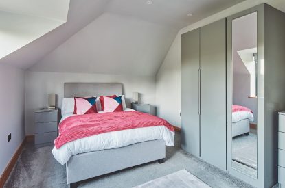 A double bedroom at Woodland House, Worcestershire