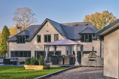 The exterior of Woodland House, Worcestershire