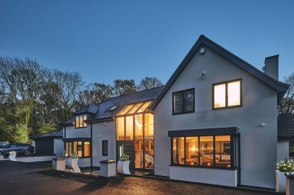 The exterior of Woodland House, Worcestershire