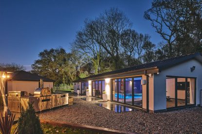 The exterior of Woodland House, Worcestershire