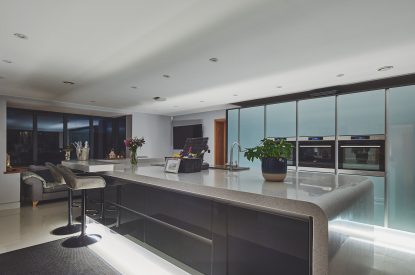 The kitchen at Woodland House, Worcestershire