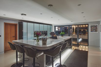 The kitchen at Woodland House, Worcestershire