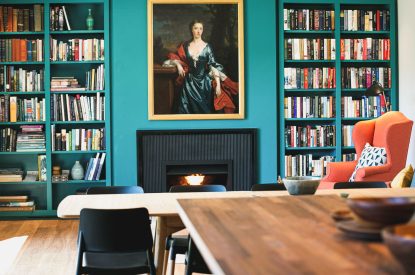 A living room at The Garden House, Edinburgh