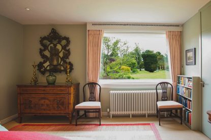 A bedroom at The Garden House, Edinburgh