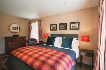 A bedroom at The Garden House, Edinburgh