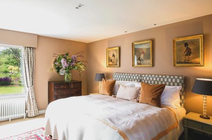 A bedroom at The Garden House, Edinburgh