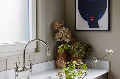 The kitchen sink at The Reserve, Cotswolds