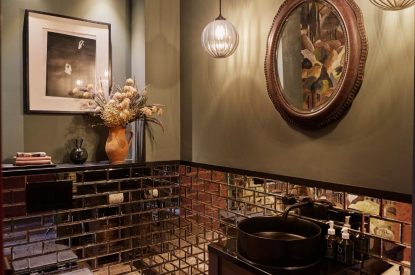 The bathroom at The Reserve, Cotswolds